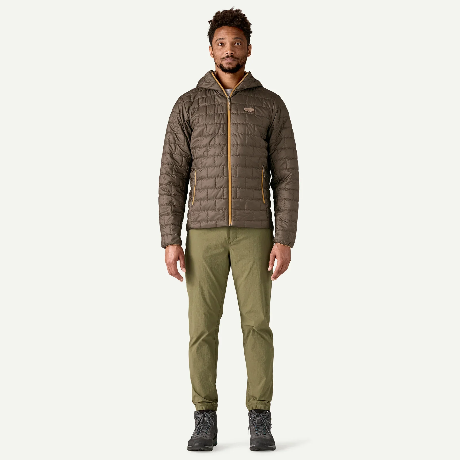 Patagonia Men's Nano Puff® Fitz Roy Trout Hoody - Image 5
