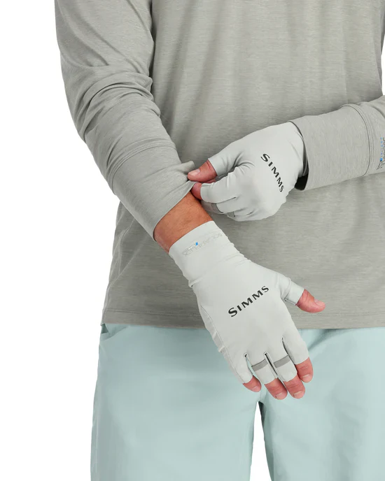 Simms Solarflex Half-Finger Sun Gloves - Image 4